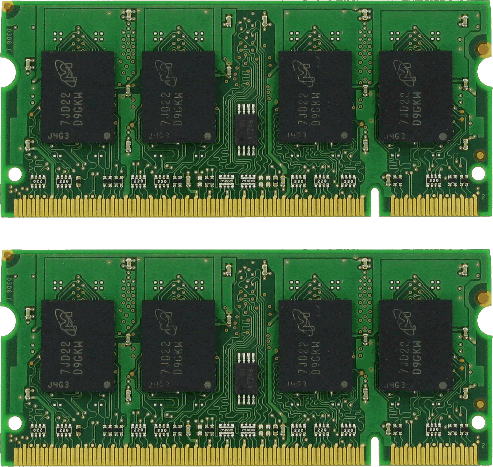 4GB 2 x 2GB PC2-6400 Laptop SODIMM DDR2 800 MHz Notebook Memory RAM 