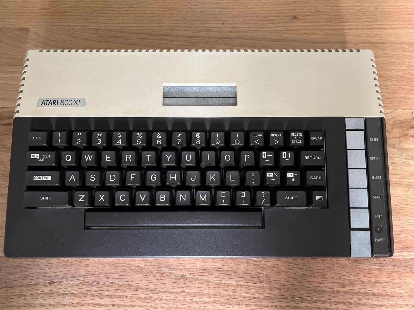 Atari 800xl nice condition.  AtariMax cartridge loaded with Games.  Socketed MB