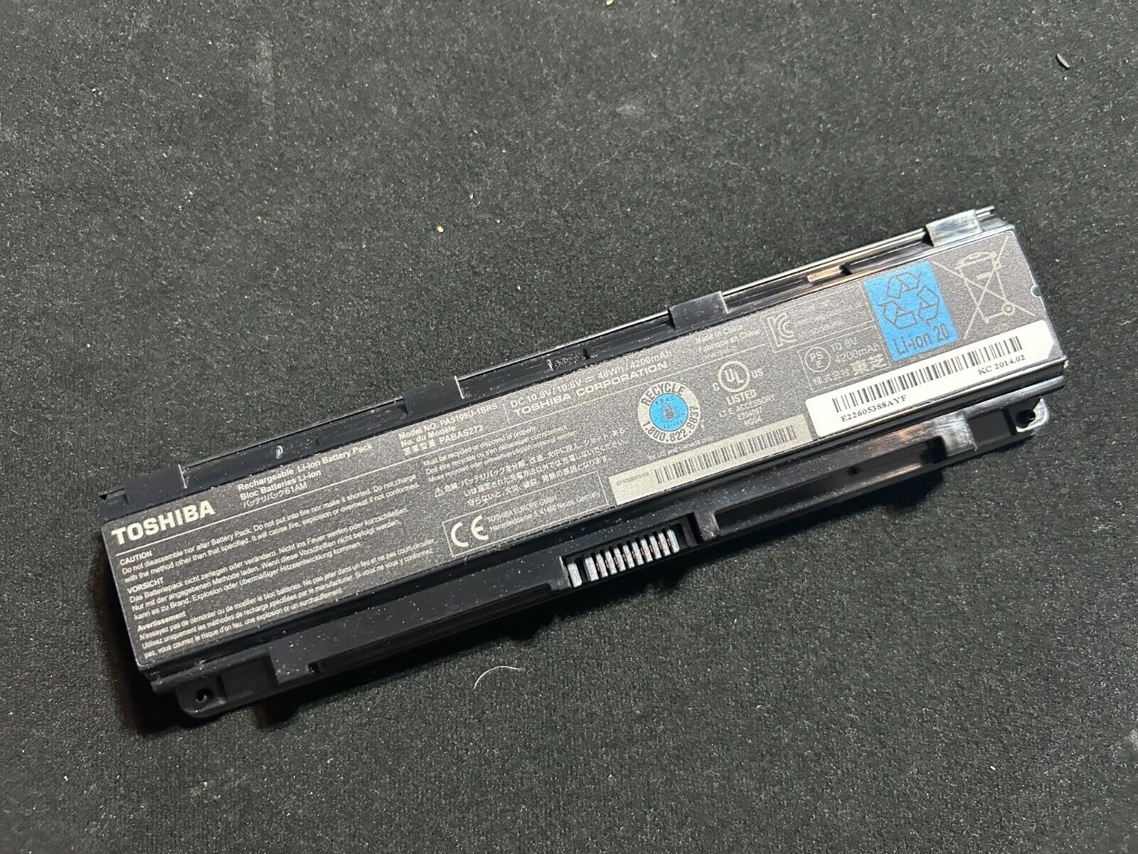 Genuine OEM Toshiba Satellite S75-A S75-B Laptop Battery 10.8V 48Wh PA5109U-1BRS