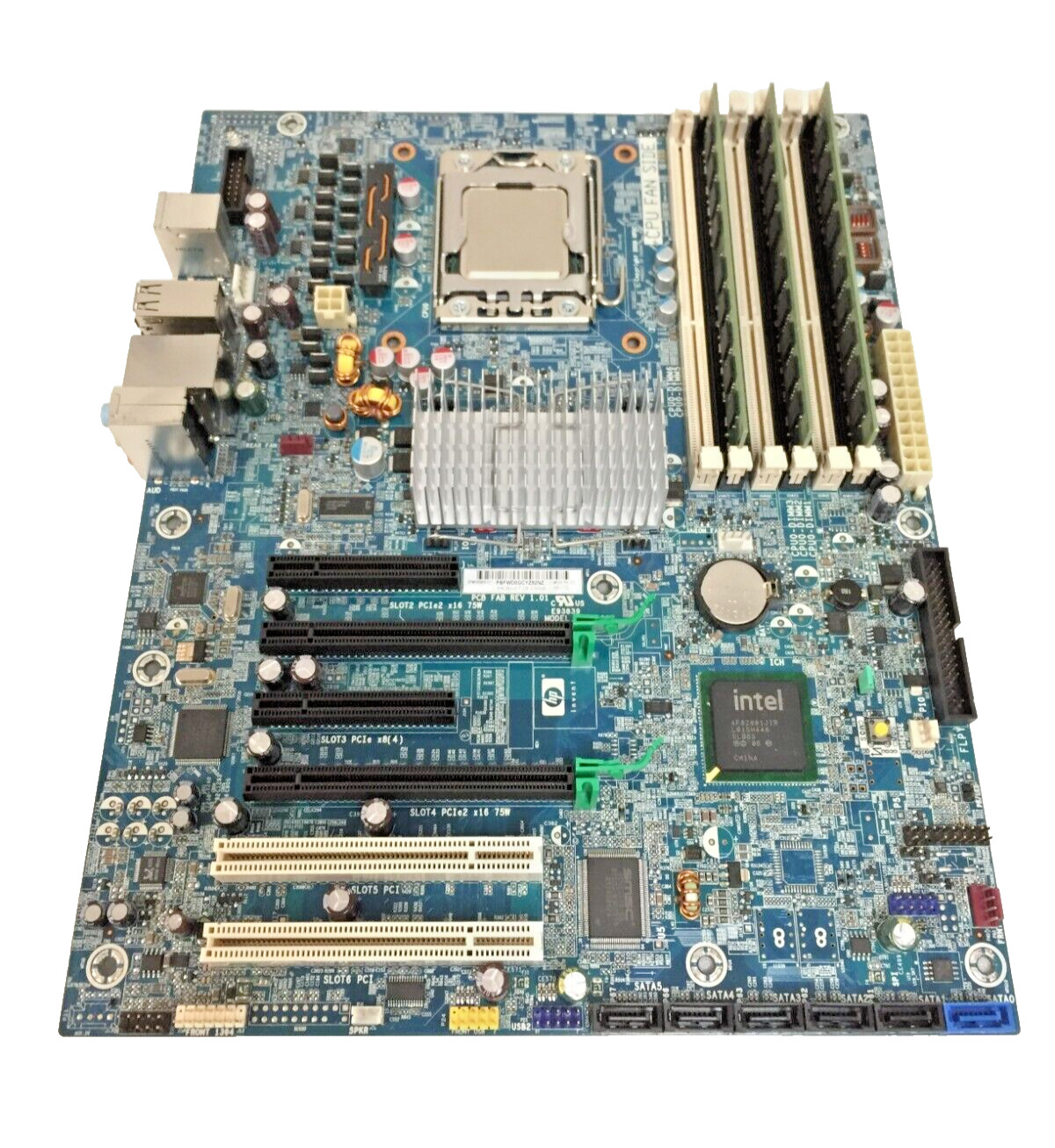 HP 586968-001 Z400 Workstation LGA1366 Motherboard W/ Intel XEON W3550 6GB RAM