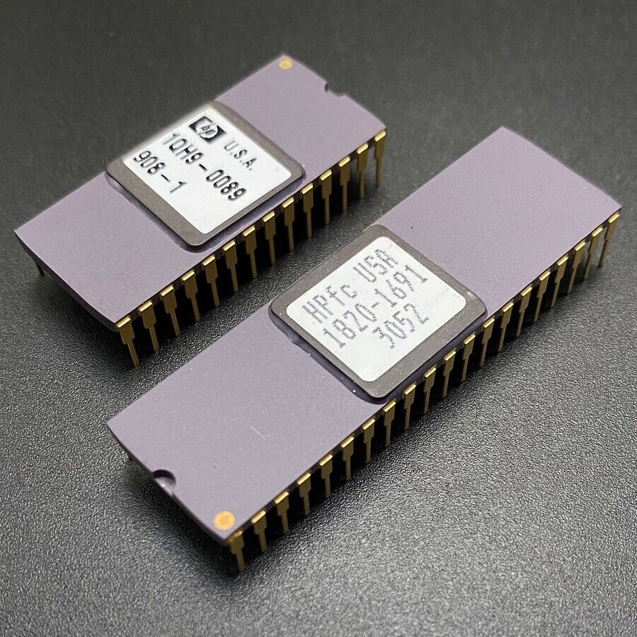 HP 1820-1691 Nanoprocessor 8-bit CPU 4MHz DIP40 Processor Rare Microprocessor