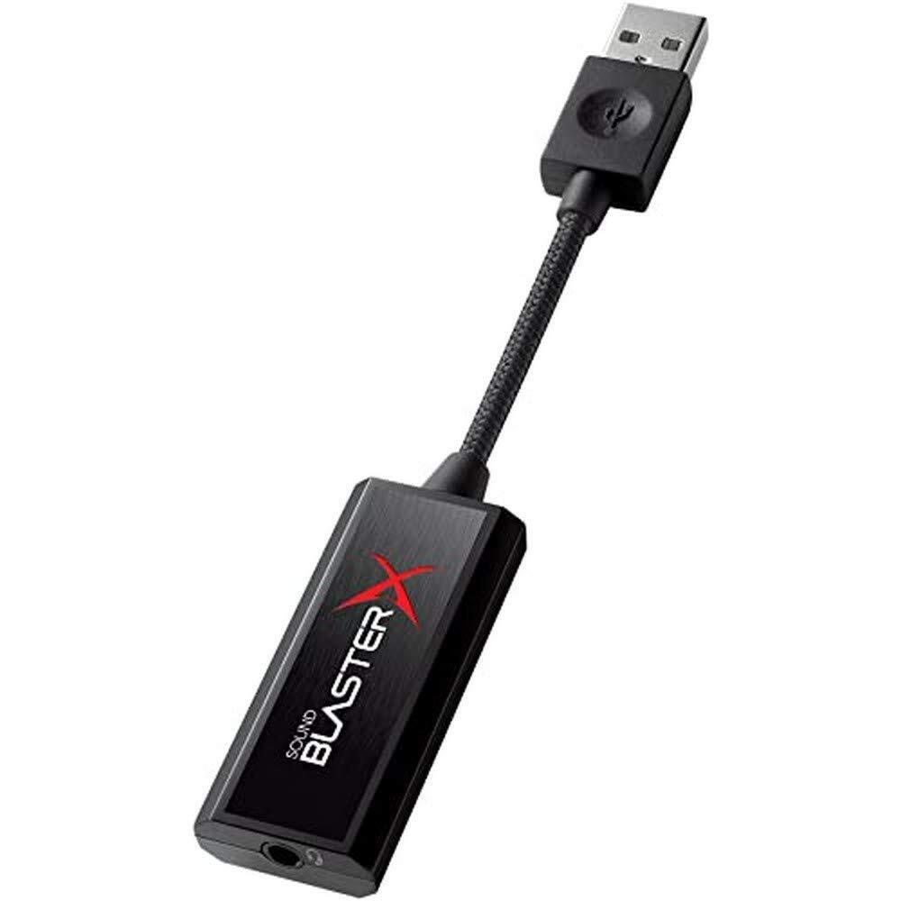 CREATIVE Sound BlasterX G1 7.1 24-Bit/96 KHz HD Portable Gaming USB DAC Sound Ca