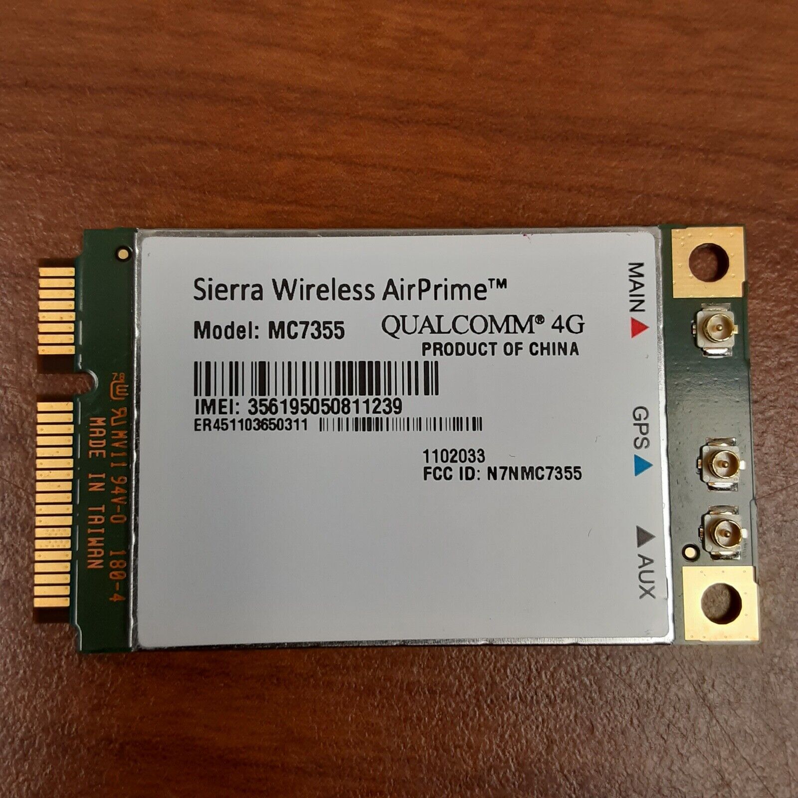 Sierra Wireless MC 7355 Cellular Module...FREE SHIPPING
