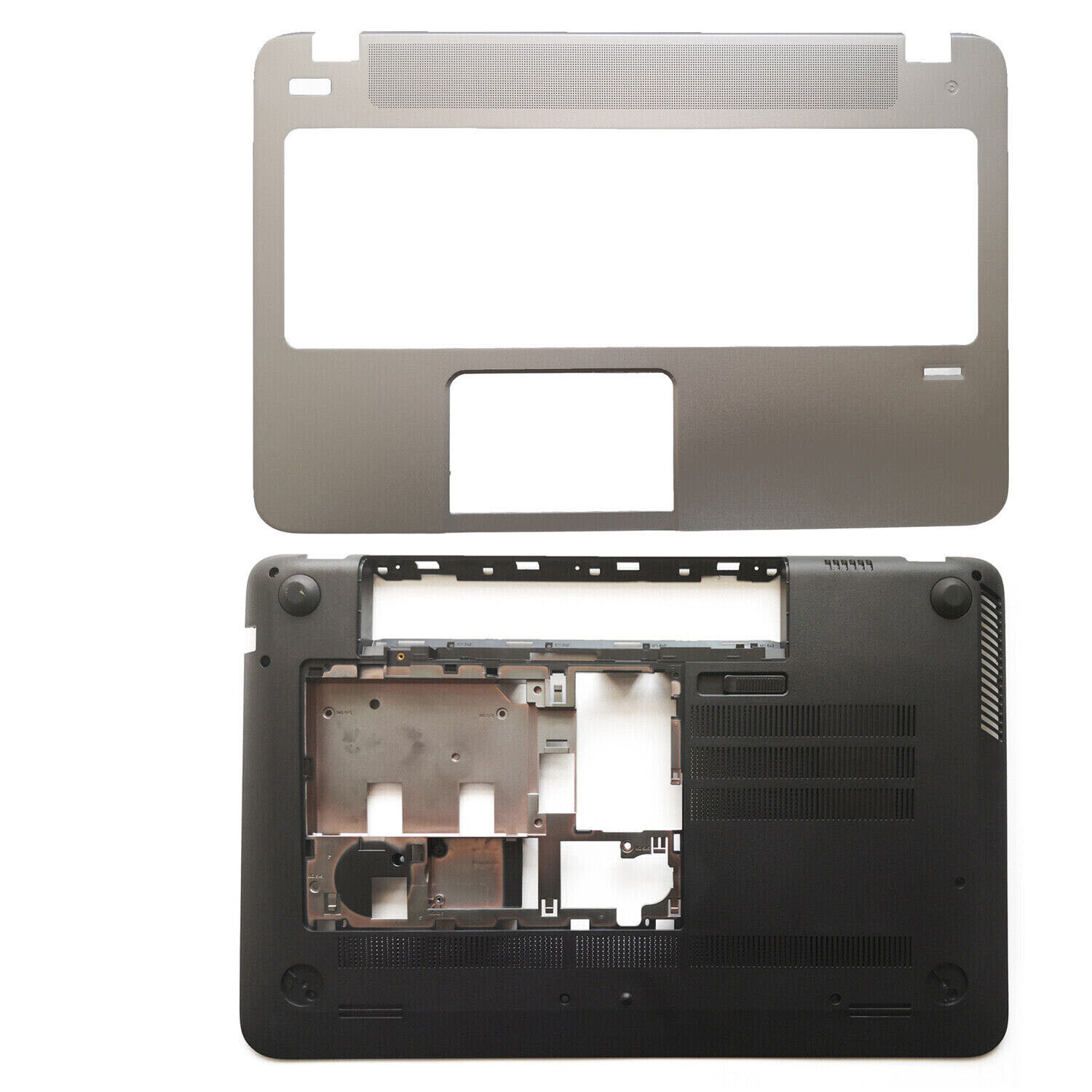 New For HP Envy 15-J 15J Palmrest Case 720570-001 +Bottom Case 720534-001 Silver