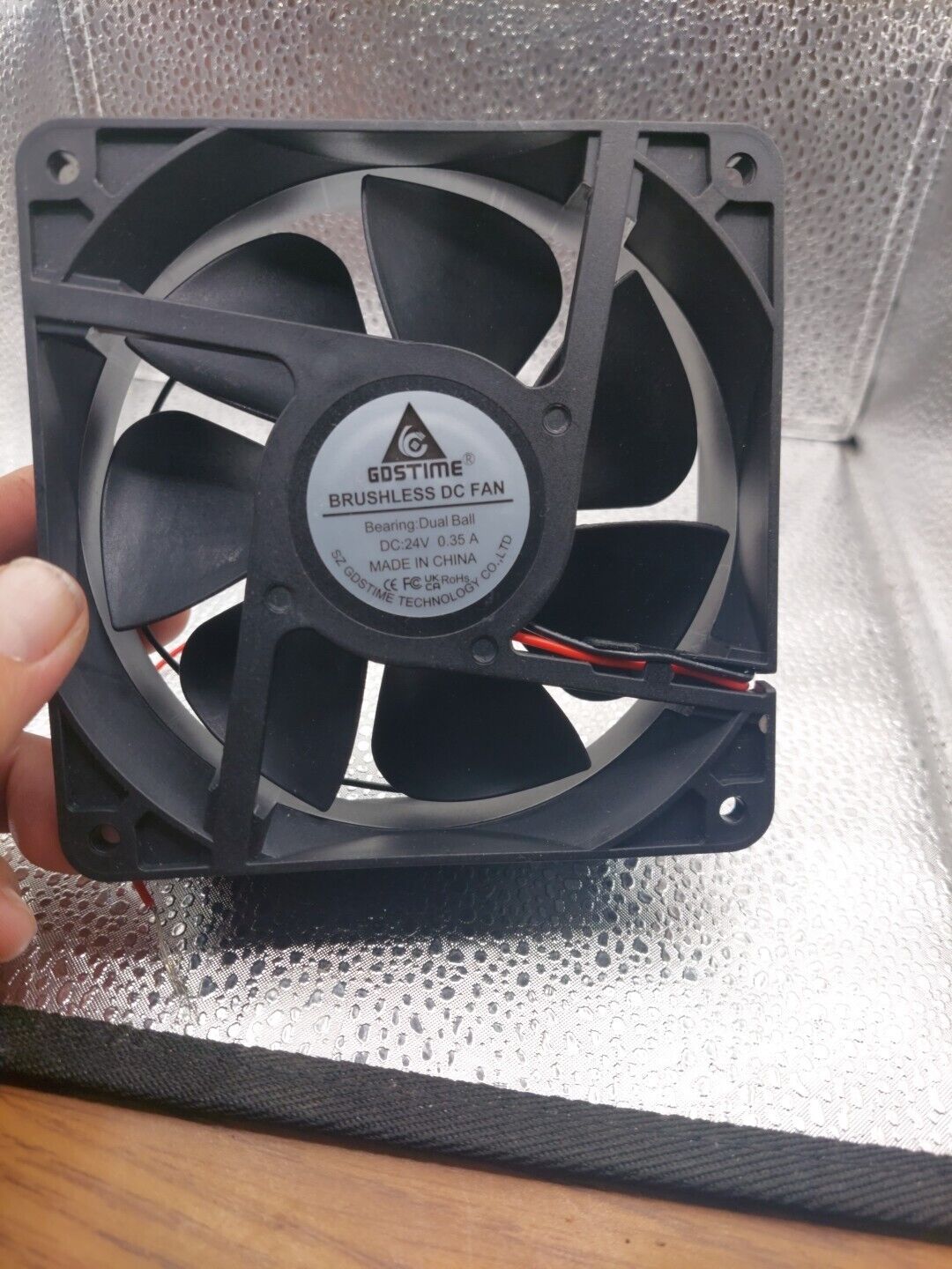 Computer fan 8020 GDStime 8cm 80mm DC 12v Brushless Cooling  MAKE AN OFFER 