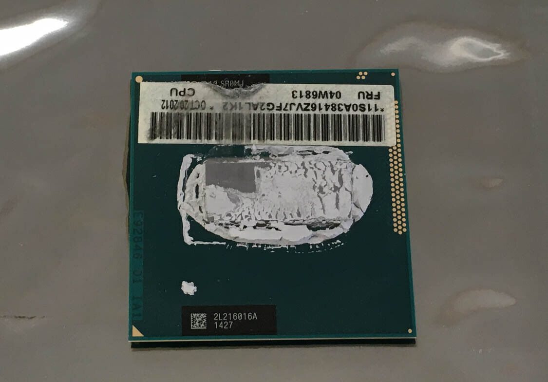 Intel Core i7-3820QM Quad Core 2.7GHz Socket G2 8MB laptop CPU Processor SR0MJ