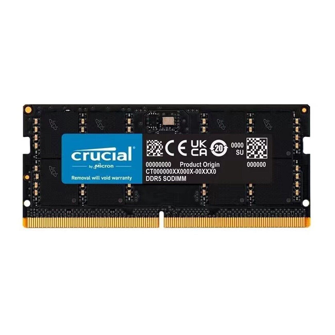 New 32GB Crucial DDR5 4800MHZ PC5-38400 SODIMM Memory Ram CT32G48C40S5