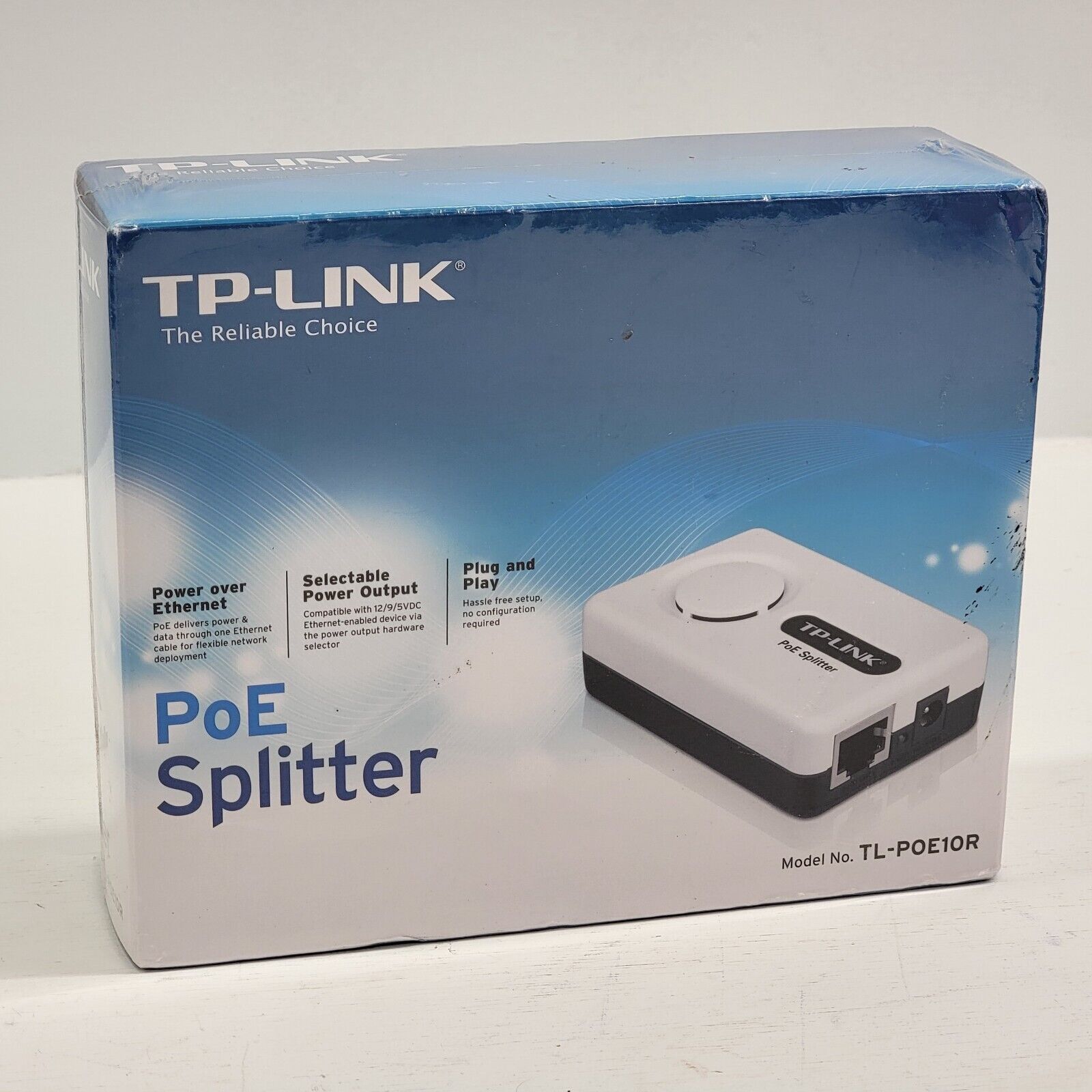 TP-LINK® PoE Splitter # TL-POE10R Power Over Ethernet Data NEW SEALED
