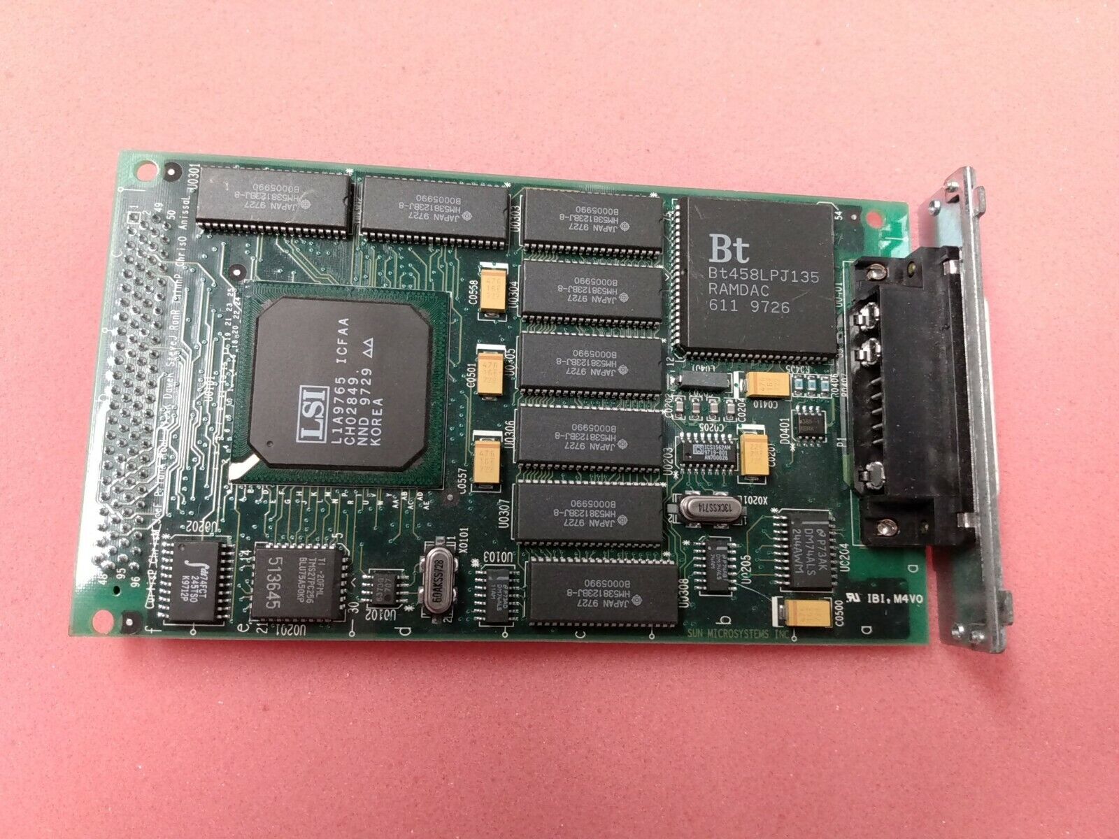 501-2922 Sun Turbo GX 8-Bit Color Frame Buffer SBus Graphics Card X7110A