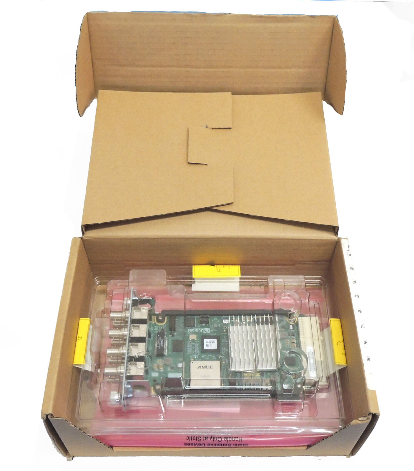 NEW Juniper PB-4CHDS3-E3-IQE-BNC 4-Port Channelized DS3/E3 Enhanced IQ PIC / Box
