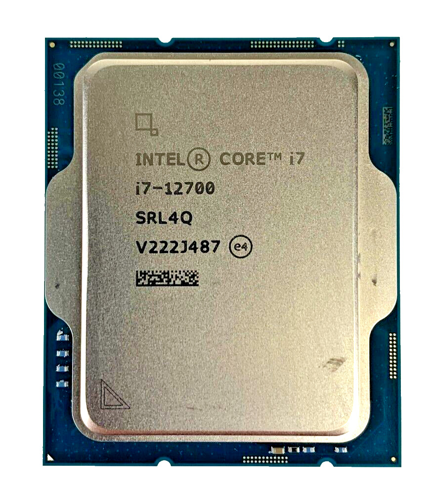 Intel SRL4Q Core i7-12700 2.10Ghz 12-Core Socket 1700 CPU Processor