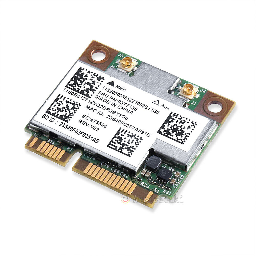 Lenovo 03T8215 BCM94352HMB Mini Pcie Wifi Card Dual Band 867Mbps BT4.0 802.11ac
