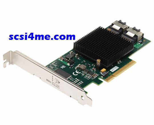 ATTO ExpressSAS H308 Low-Profile 8-Internal Port SAS SATA II PCIe Host Adapter