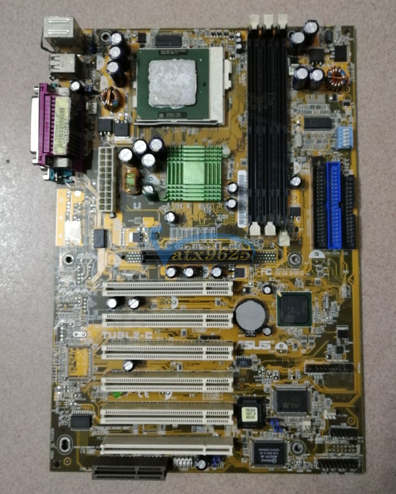 Used ASUS TUSL2-C 815P 370 motherboard 1PCS