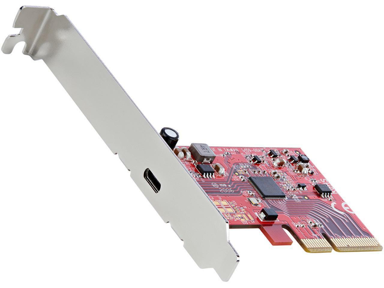StarTech.com PEXUSB321C 1-Port USB 3.2 Gen 2x2 PCIe Card - USB-C SuperSpeed 20Gb