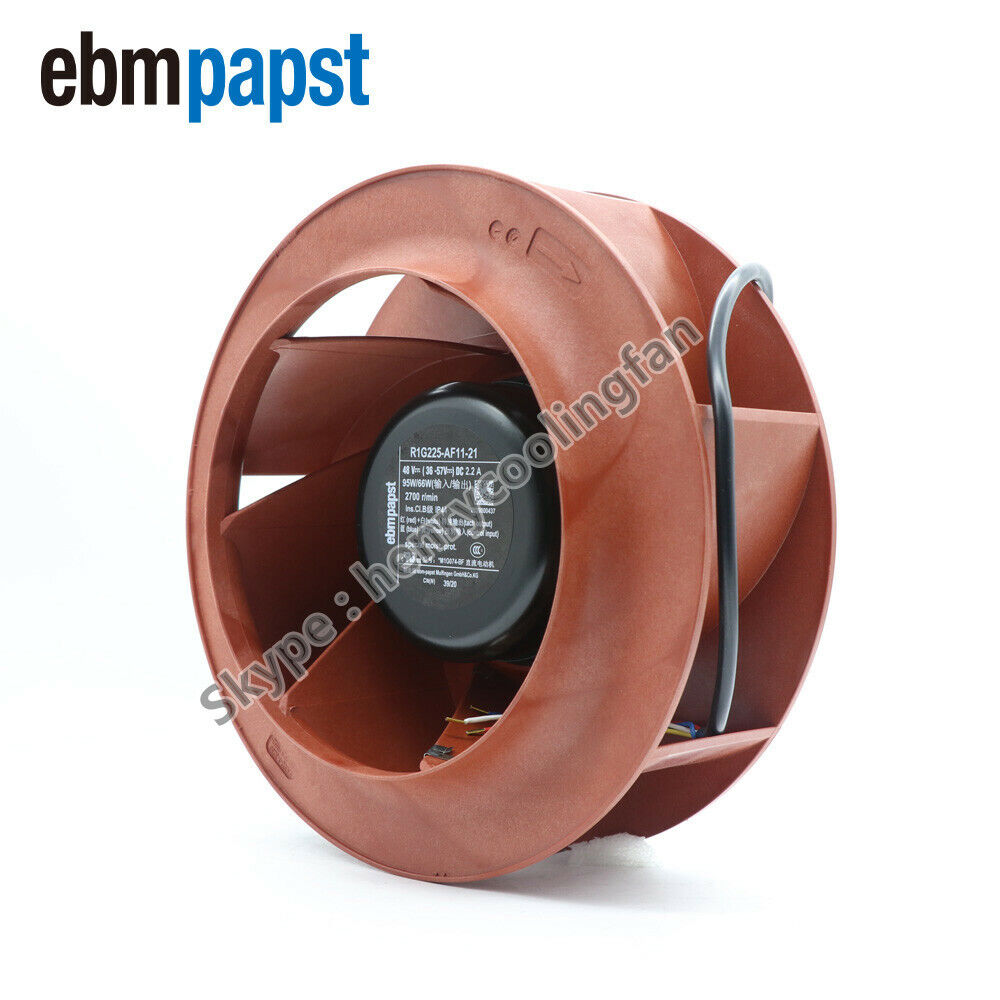 Ebmpapst R1G225-AF11-21 Centrifugal Fan 48V 95W Φ225MM For Huawei Equipment Fan