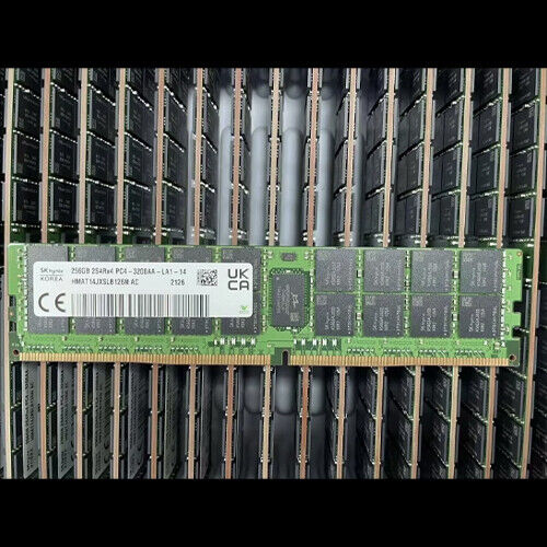 1PCS SK Hynix DDR4 256GB 3200MHz PC4-25600 2SR4X4 RDIMM Server Memory RAM