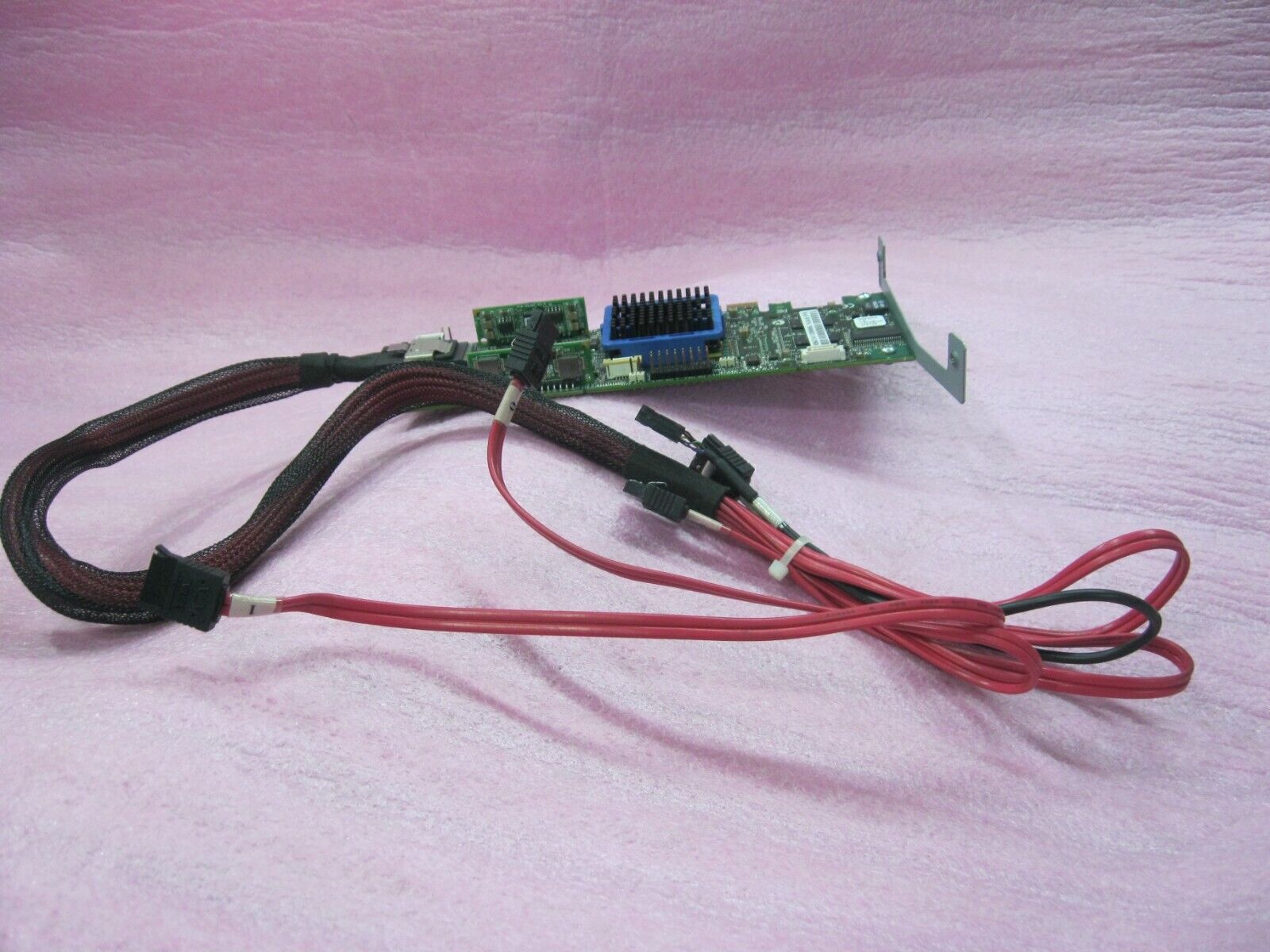 Adaptec  ASR-3405 128MB 4 Port PCIe SAS/SATA RAID Card W/Cable - L2803-C