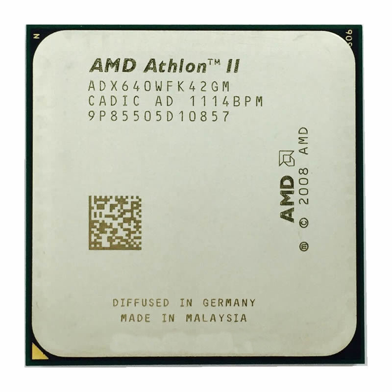 AMD Athlon II X4 640 3.0 GHz Quad-Core ADX640WFK42GM Socket AM3 CPU Processor