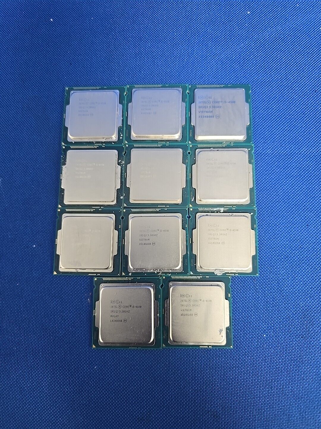 Lot Of 11 Intel Core i5-4590 3.3 GHz 5 GT/s LGA 1150 Desktop Processor CPU SR1QJ