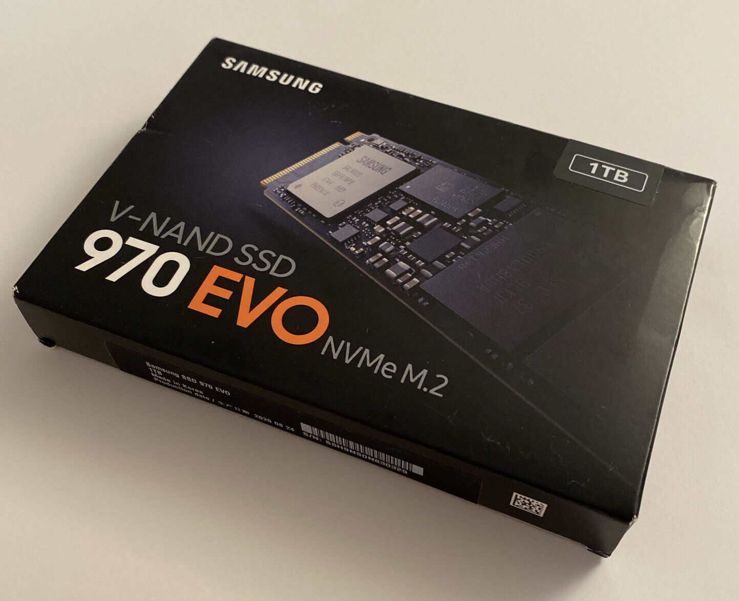 Samsung MZ-V7E1T0 V-NAND SSD 970 EVO NVMe M.2 Internal Solid State Drive 1TB
