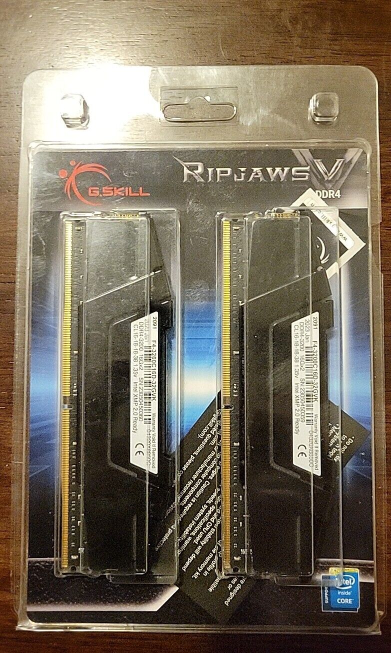 G.SKILL Ripjaws  32GB (2 x 16GB) 288-Pin PC RAM DDR4 3200 