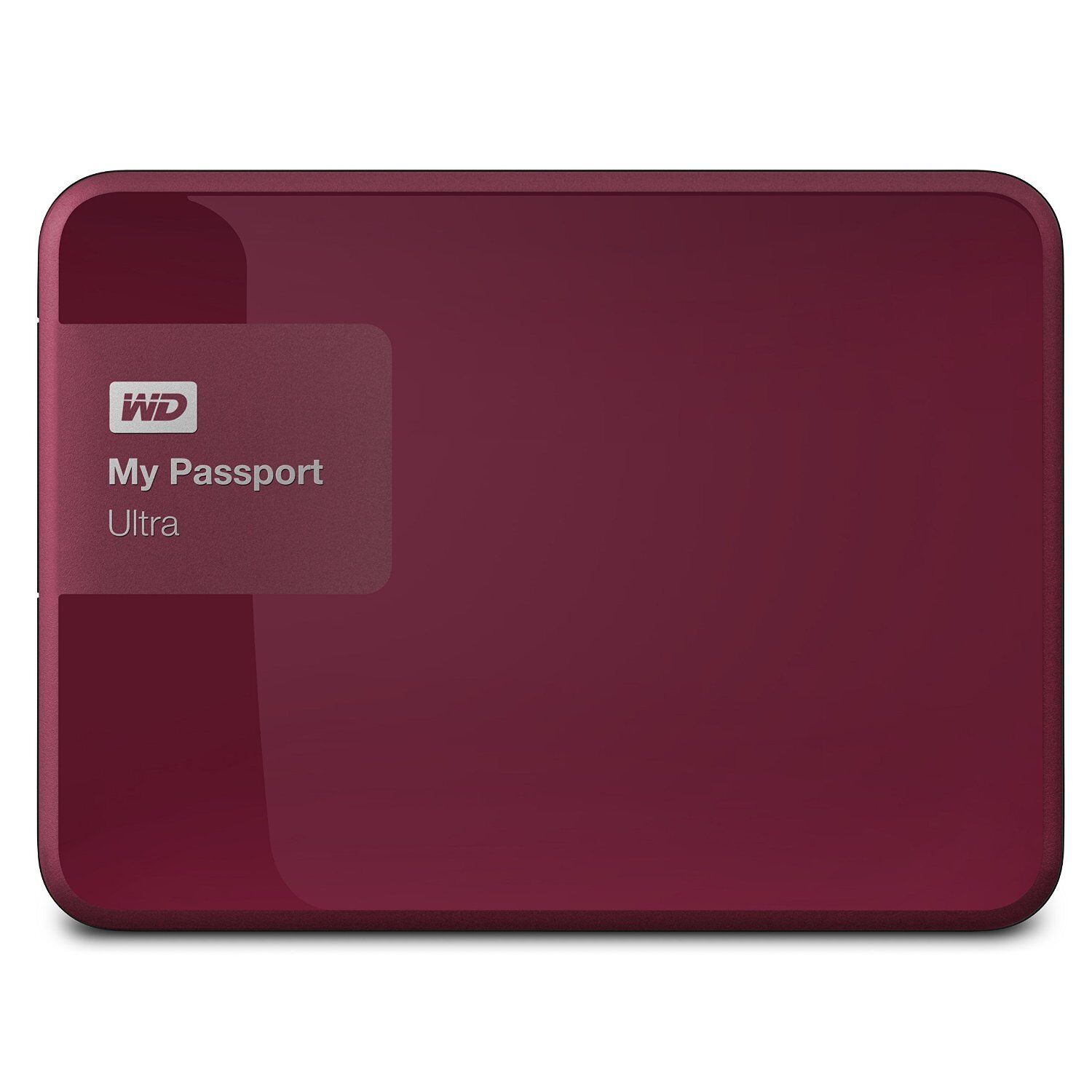 Western Digital My Passport Ultra 2TB USB 3.0 Portable External Hard Drive Berry
