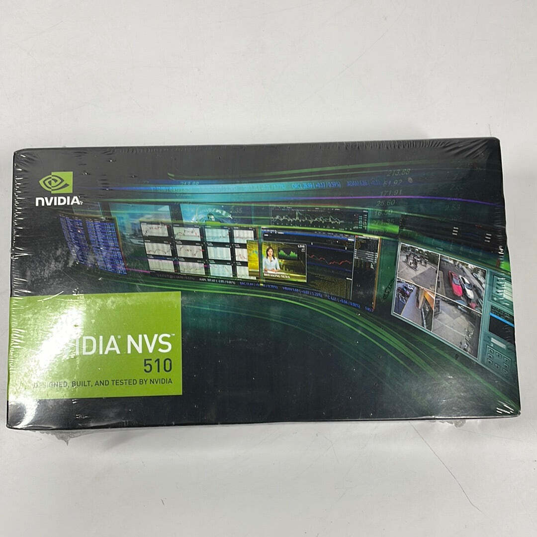 New NVIDIA NVS 510 2GB DDR3 Graphics Card VCNVS510DVI-PB