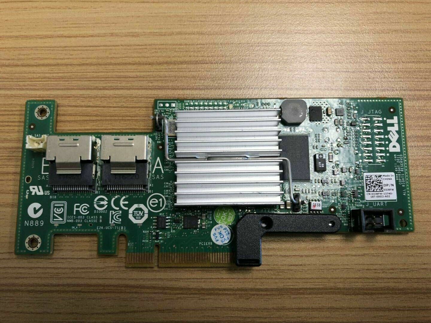 Dell H200 Perc PCIExpress SAS RAID Controller Card 3J8FW 47MCV U039M 12DNW H215J
