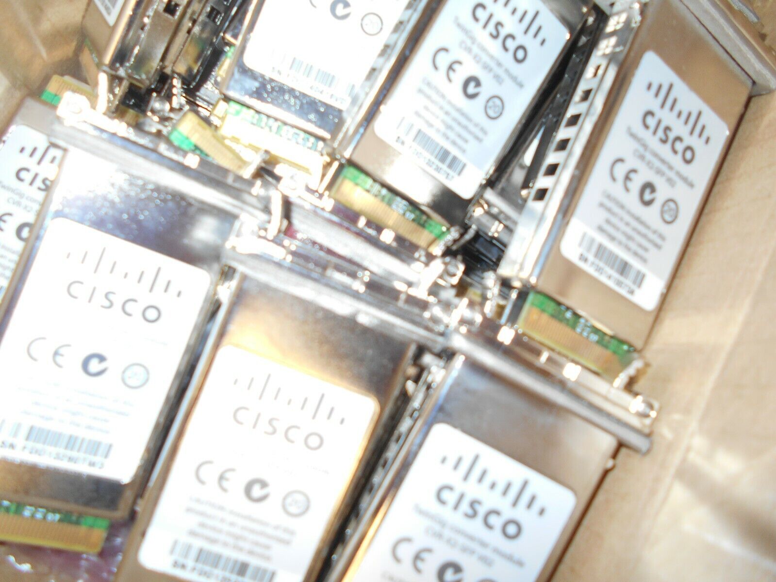 CISCO CVR-X2-SFP V02, TwinGig Converter/Transceiver Module (LOT OF 50)
