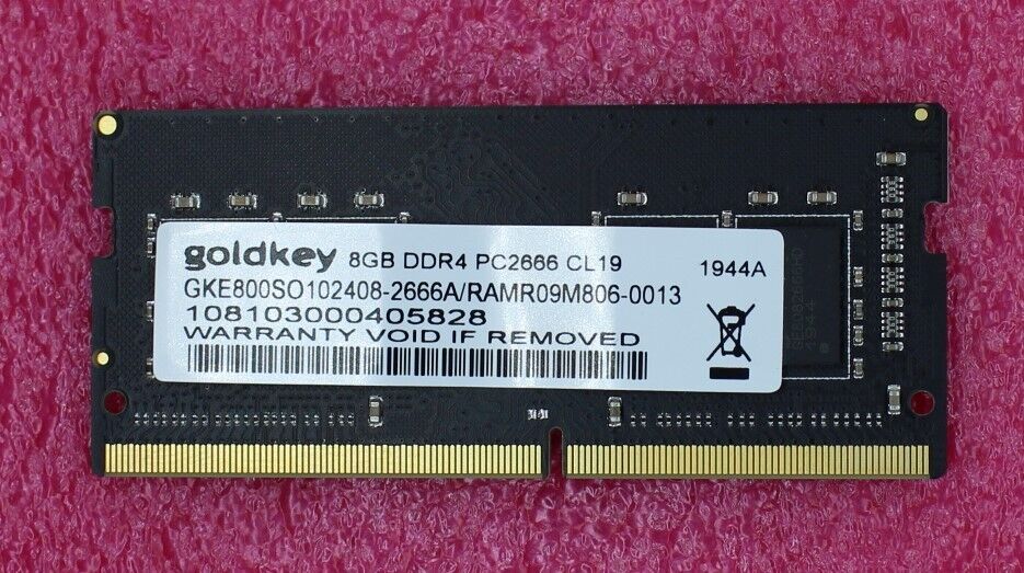 Goldkey 8GB DDR4 PC2666 CL19 SODIMM