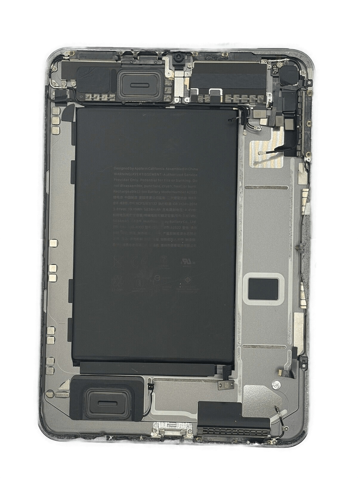 Genuine iPad mini 6 2021 Space Gray OEM Housing Frame w/ Battery, Camera Parts
