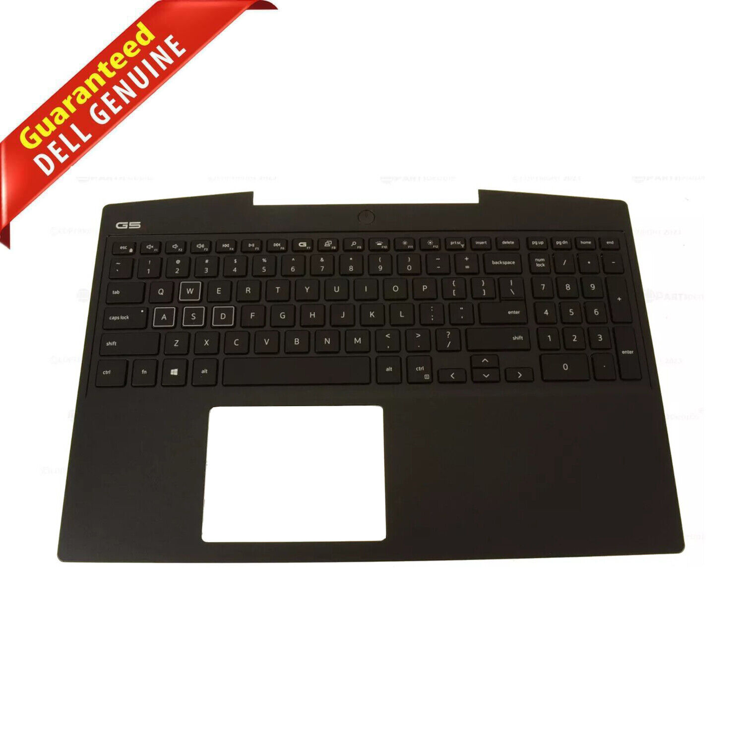 Dell OEM G Series G5 SE 5505 Palmrest Keyboard Assembly RGB Backlit 3 Cell TWXFJ