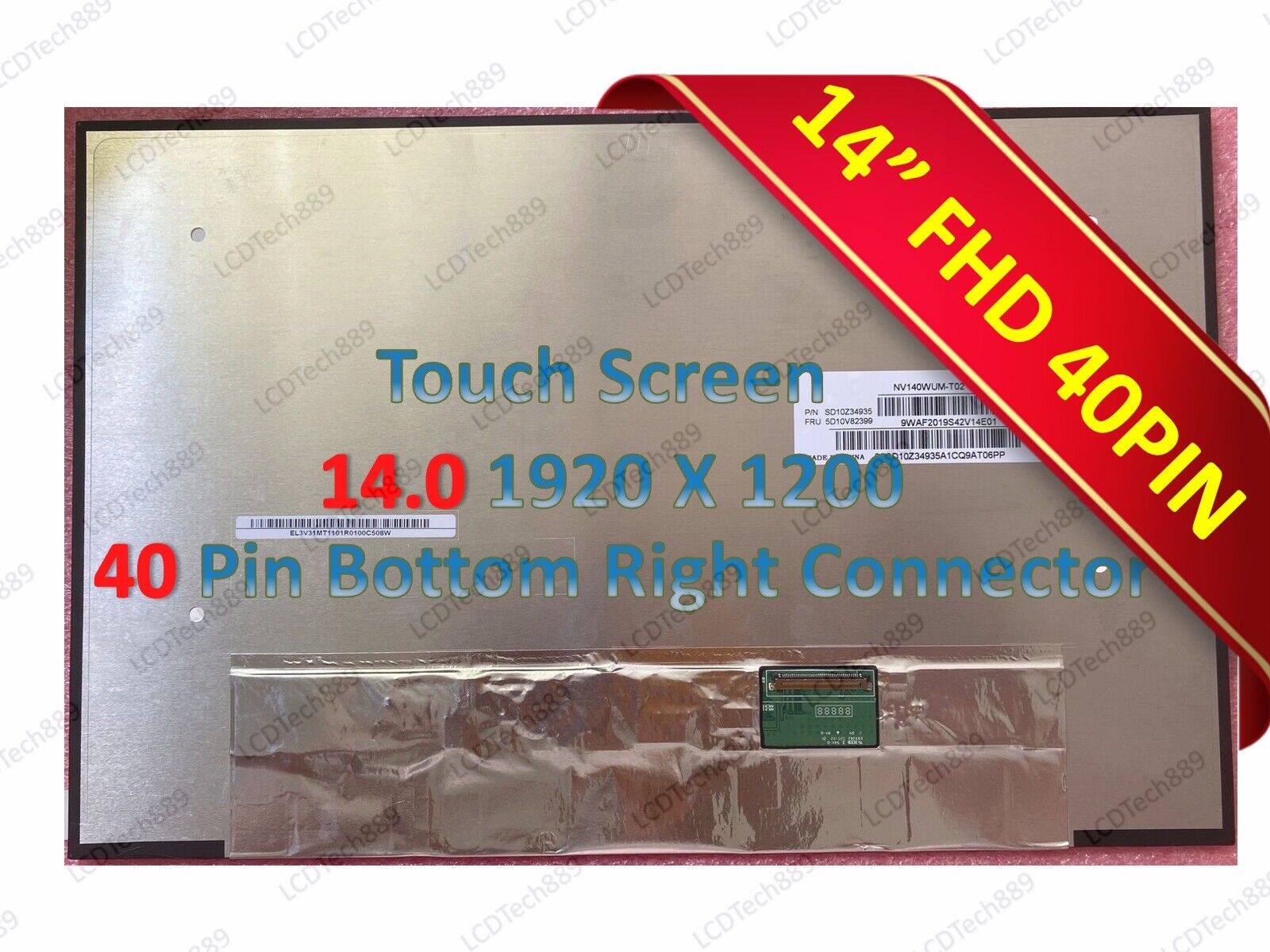 New Original Lenovo Thinkpad T14 P14s T14s Gen 3 LED LCD Touch Screen 5D10V82399