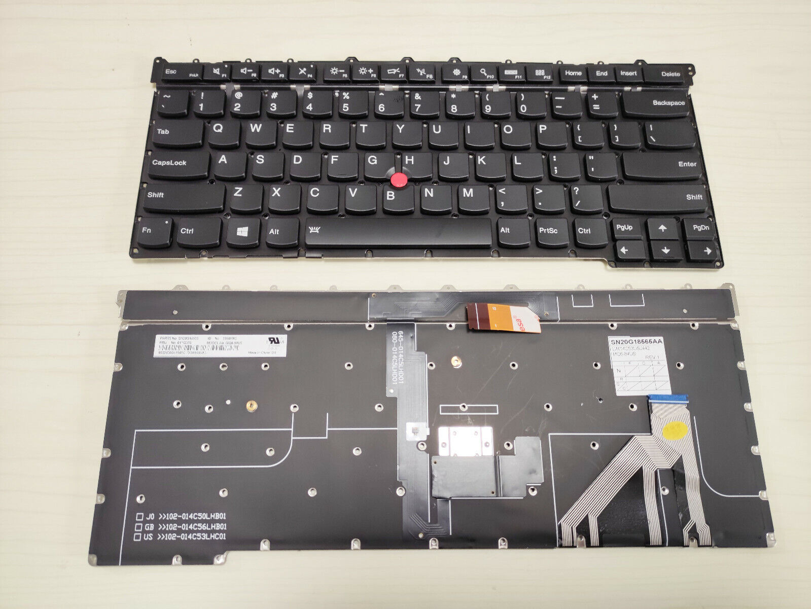 US backlit keyboard for Lenovo ThinkPad X1 Carbon 3rd Gen 2015 Type 20BS, 20BT