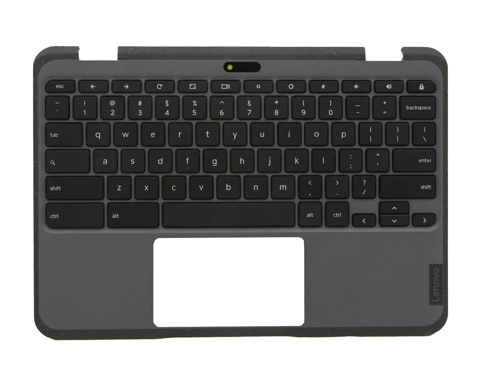 For Lenovo 500e Chromebook Gen 3 Palmrest Keyboard Bezel Cover w/o TP 5M11C88952