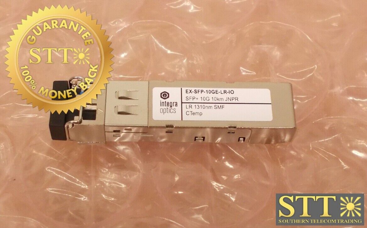 EX-SFP-10GE-LR-IO INTEGRA OP SFP+10G 10KM LR 1310NM SMF JUNIPER COMPATIBLE NEW