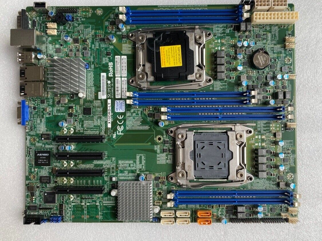 Supermicro X10DRD-LT Motherboard Intel C612 LGA2011 Xeon E5-2600 V3V4 ECC DDR4