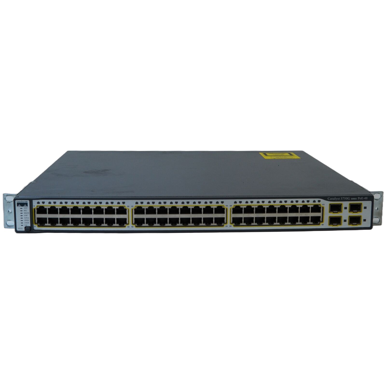 Cisco WS-C3750-48PS-S 48-Port Managed Gigabit Switch