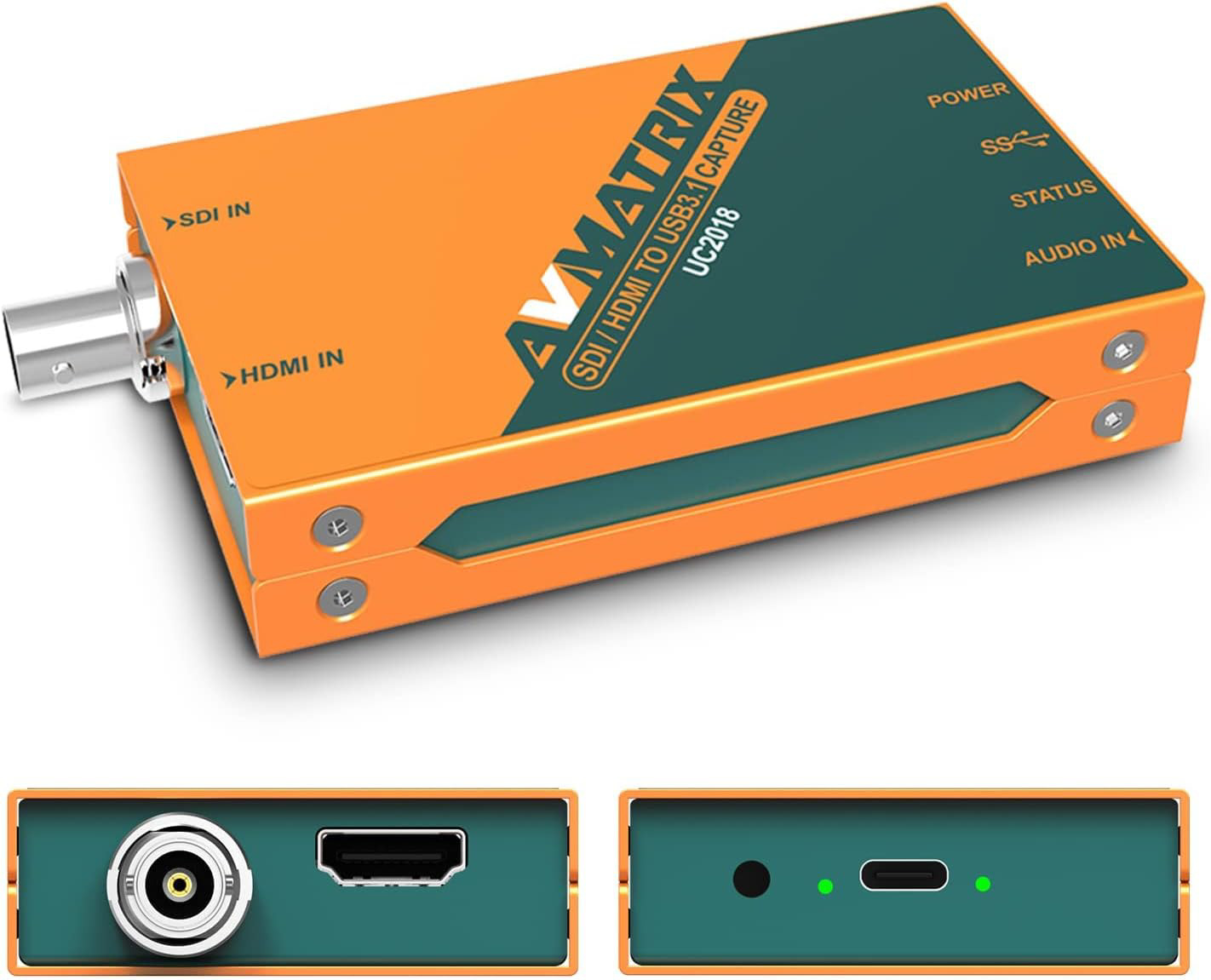 AVMATRIX UC2018 Video Capture Card SDI&HDMI to USB 3.0(Gen1) 1080P60 Uncompresse