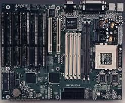 MB 586ITOX SOCKET 7, 6 ISA , 2 PCI,REV. D, 2X 168 DIMM, 4X72 SIMM,VGA, 2S.1P