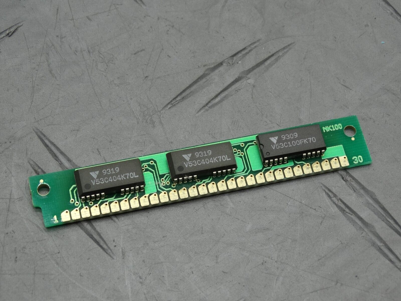 Goldstar NK100 1MB Memory RAM 30-Pin SIMM Vintage Mainframe Collection