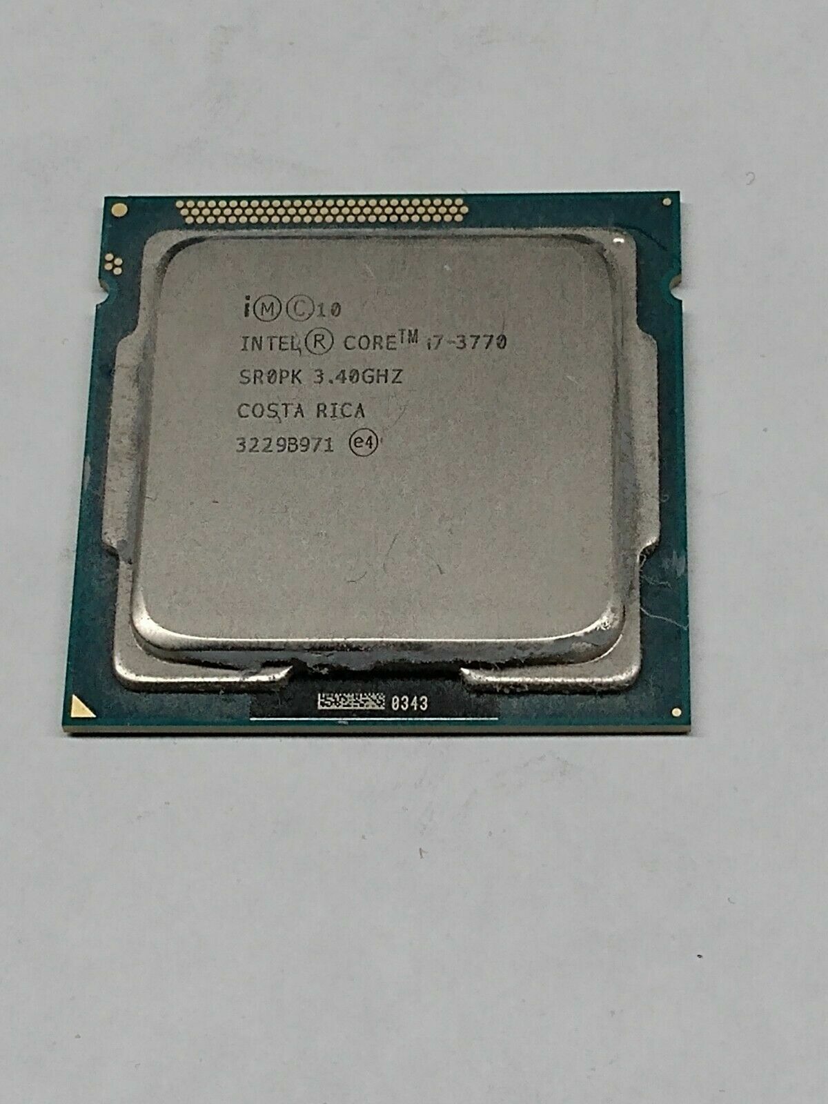 Intel Core i7-3770 3.40Ghz SR0PK 1155 CPU Processor