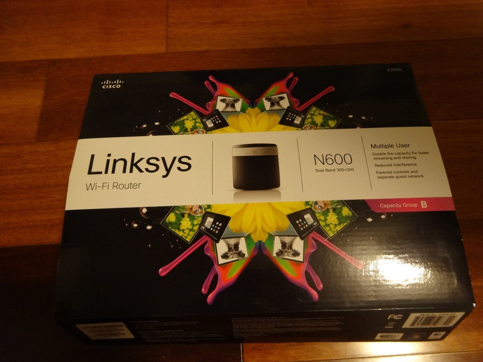 Linksys N600 Wi-Fi Router  E2500