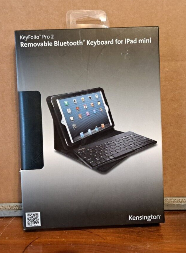 Kensington KeyFolio Pro 2 Removable Bluetooth Keyboard for iPad mini w/ Case