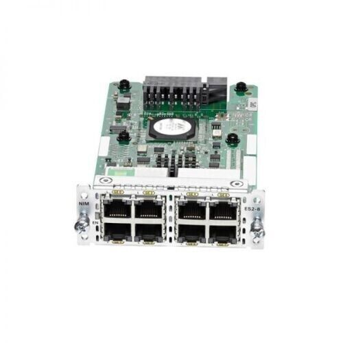 Cisco NIM-ES2-8-WS 8 Port Ethernet Network Interface Module  New Open Box