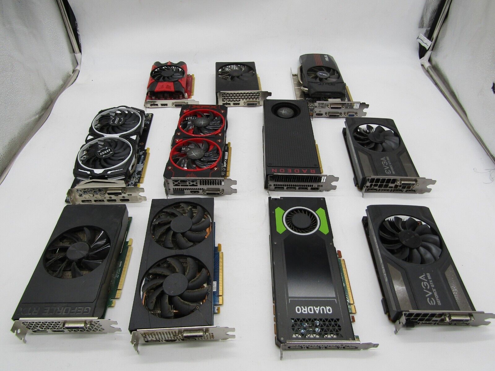 *LOT OF 12* Various Brands Graphics Card