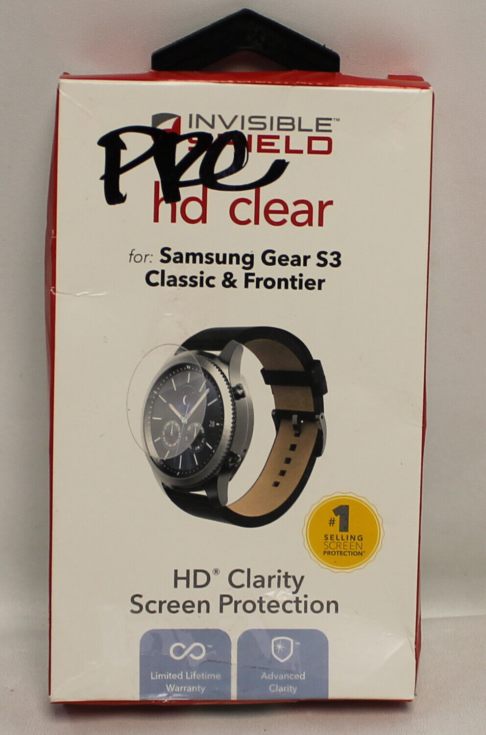 S3CHWS-P0B Zagg Clear Protector For Samsung Gear S3 Classic & Frontier \