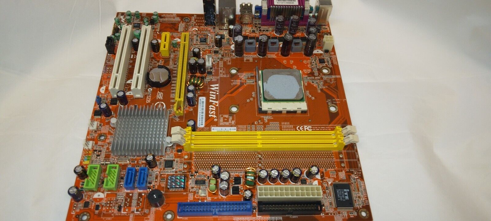 Winfast AMD AM2 Main System Motherboard MCP61SM2MA N15235 @MB19
