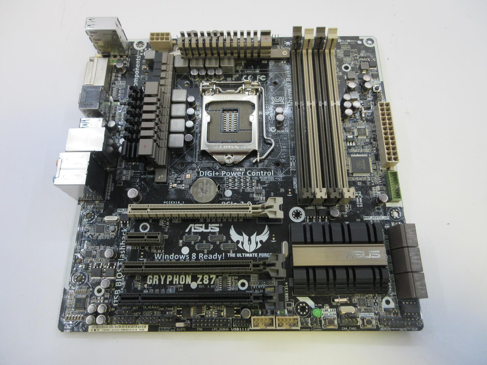 ASUS Motherboard GRYPHON Z87 | No CPU